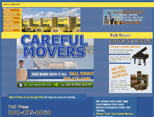 Tablet Screenshot of carefulmovers.net